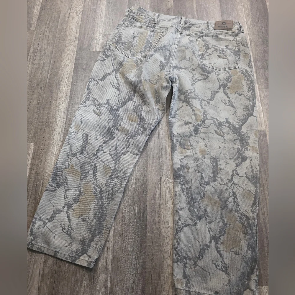 WRANGLER CAMO JEANS Western Outdoor MENS 40 X 30 Camoflage